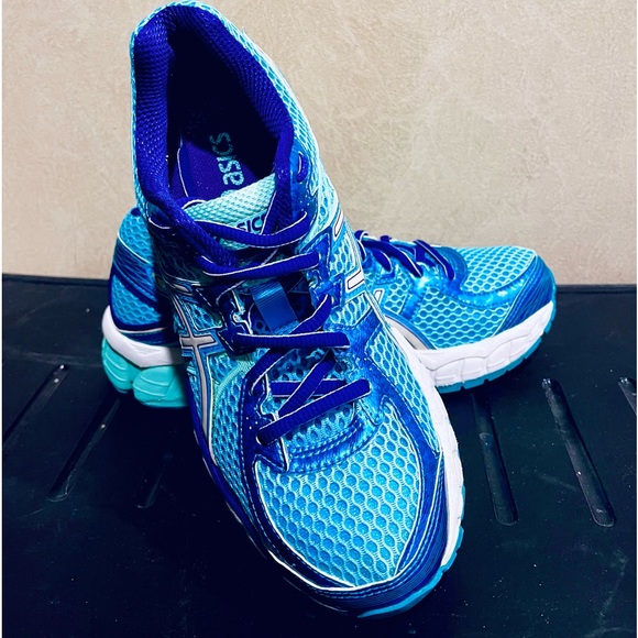 ASICS GEL-Flux Guidance Line Women's Running Shoes AHAR T568Q | Purple/Teal Sz 7 - Picture 5 of 12